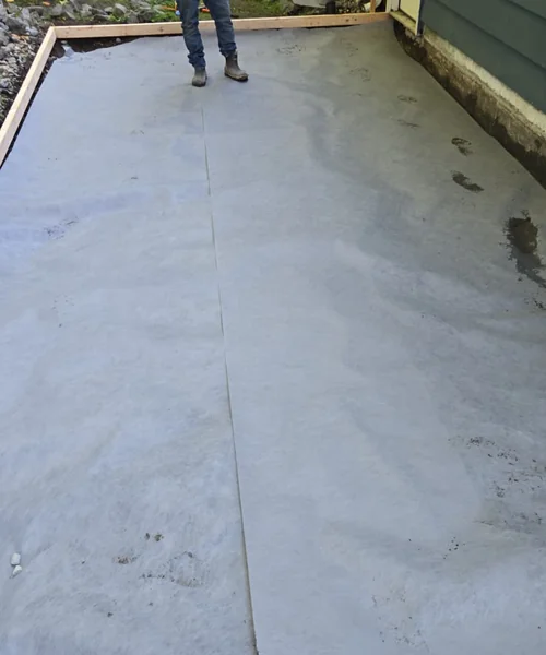 Polished concrete with exposed aggregate in Edmonds 